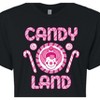 Women's - Candy Land - Mr Mint- Junior's Cropped Tee Cropped Graphic T-Shirt - 2 of 4