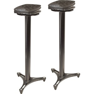 Ultimate Support MS-100 Studio Monitor Stand Pair Black - 1 of 4