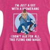 Girls' - Avatar: The Last Airbender - Boomerang Guy Fit & Flair Cap Sleeve Dress - 2 of 3