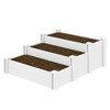 SpassWay PVC Black Rectangular Mobile Planters Planting Box Trellis for Climbing Plants - 4 of 4