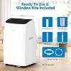 Portable Air Conditioner,14,000 BTU Cools Rooms Up to 750 Sq.Ft. 4 Modes, Remote Control, Easy Installation Kit Included - 4 of 4