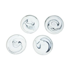 C&F Home Agate Ware Swirl Design Stoneware Dinner Plate Set of 4 - 1 of 4