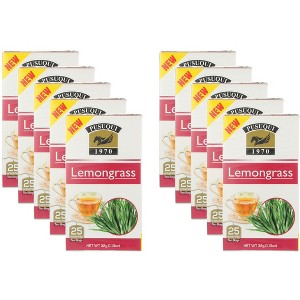 Pusuqui Tea Lemongrass - Case of 10 - 25bg - 1 of 2