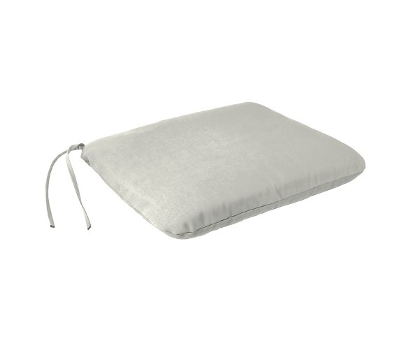 Jordan Square Dining Seat Pad - Granite
