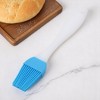 Unique Bargains Basting Brush 15g Small Handle Brush Color Block Dishwasher Safe Silicone PP 6.69"x1.18" 1 Pc - 2 of 4