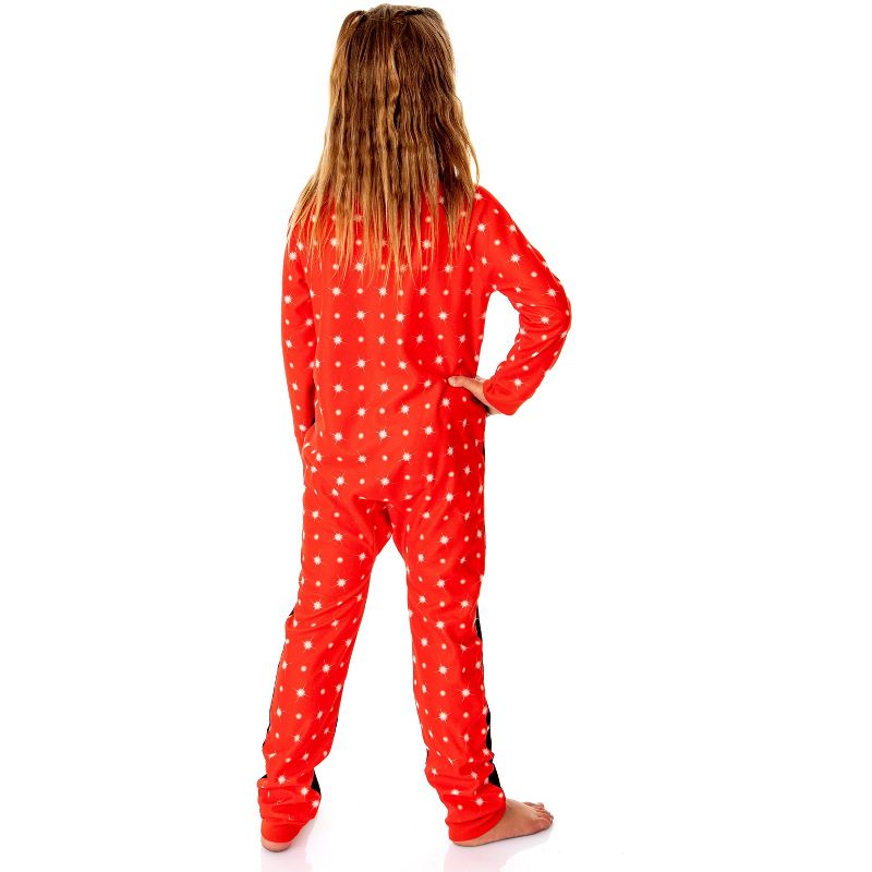 Miraculous: Tales of Ladybug & Cat Noir Girls' Character Footless Pajama Multicolored, 2 of 4