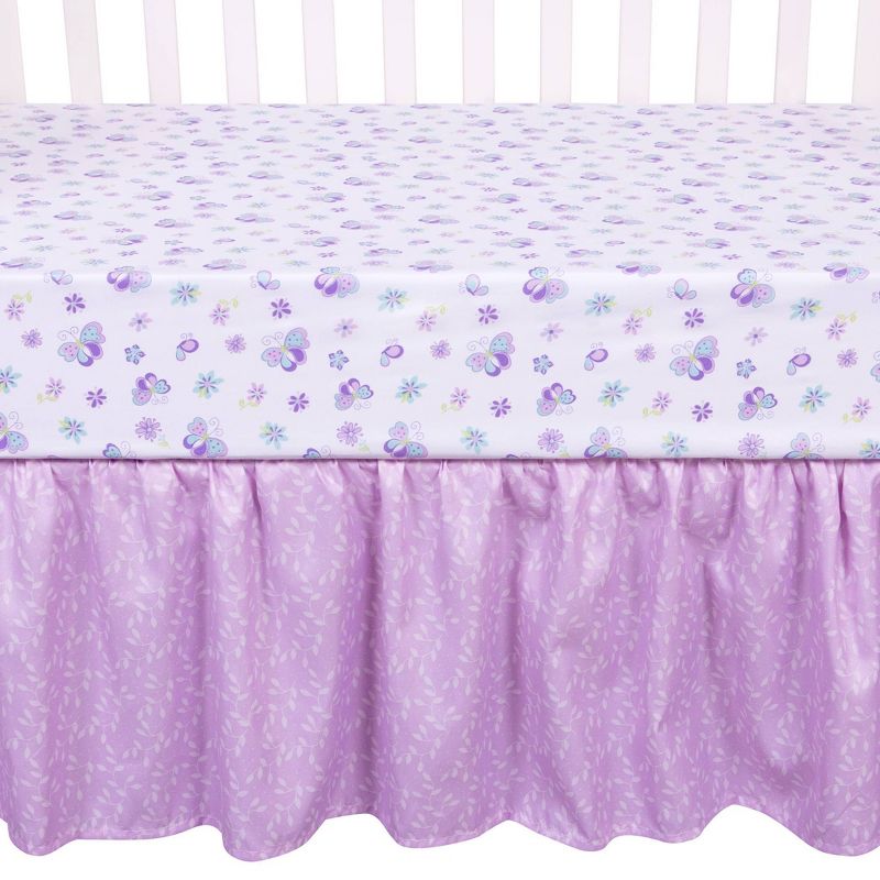 Sammy and Lou Butterfly Meadow Baby Nursery Crib Bedding Set - 4pc, 5 of 11
