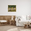 Stupell Industries Flock of Sheep Painting Floating Frame Canvas Art, Gold, 25" x 31" - 3 of 4