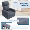 Recliner Chair for Adults, Lazy Recliner Ergonomic Adjustable Single Sofa Enhanced with Side Pocket, Tall Back, Wide Arms & Padded Seat - 4 of 4