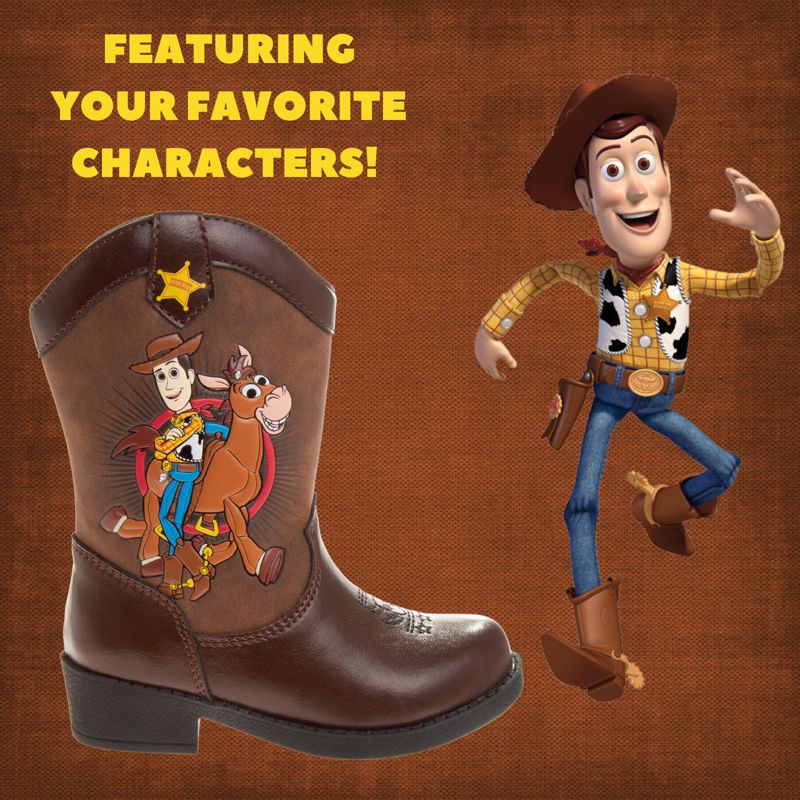 Disney Pixar Toy Story slip on Boots (Toddler), 3 of 9