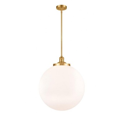 Innovations Lighting Beacon 1 - Light Pendant in  Satin Gold