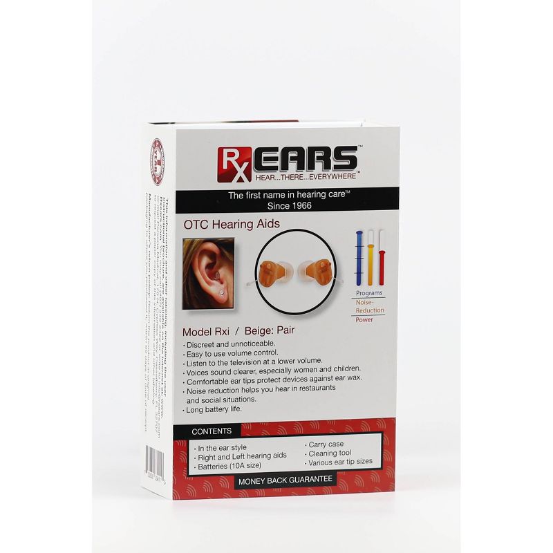 RxEars RxI Hearing Assistance Device - Beige, 3 of 5