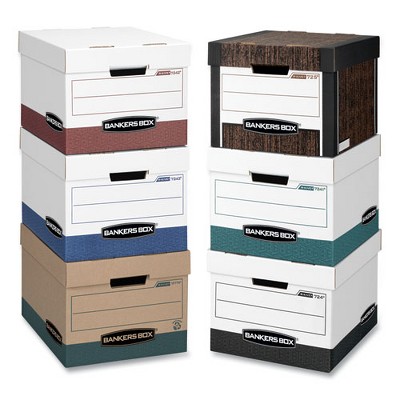 Heavy-Duty Green and Kraft Corrugated Paper Storage Box
