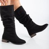Maribel - Black Suede Boots | Prologue Shoes - 2 of 4