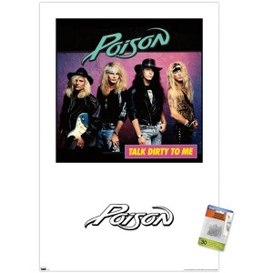 Trends International Poison - Talk Dirty To Me Album Series Unframed Wall Poster Prints - 1 of 4