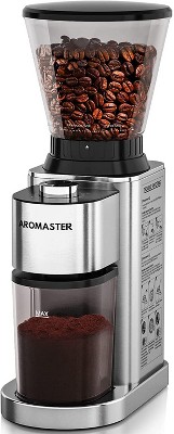 DENEST Commercial Electric Coffee Bean Grinder Espresso Stainless Steel  110V 100W Black 