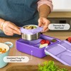 OMIEBox Insulated Bento Lunch Box with Leakproof Thermos Food Jar 3 Compartments - 4 of 4