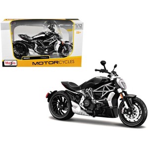 Ducati X Diavel S Black 1/12 Diecast Motorcycle Model by Maisto - 1 of 3