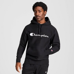 Champion Adult Sizing Iconic Embroidered Hoodie - Black L : Target
