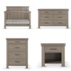 Child Craft Denman Crib, Dresser, Chest, and Nightstand 4-Piece Nursery Set, Grows with Your Baby - 2 of 4