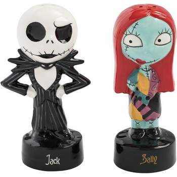 Nightmare Before Christmas Jack and Sally Salt and Pepper Set