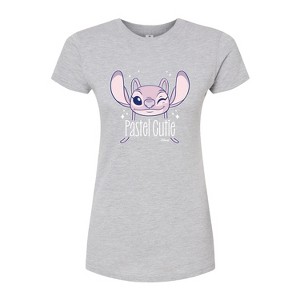 Women's - Disney - Lilo & Stitch Fitted Graphic T-Shirt - 1 of 3