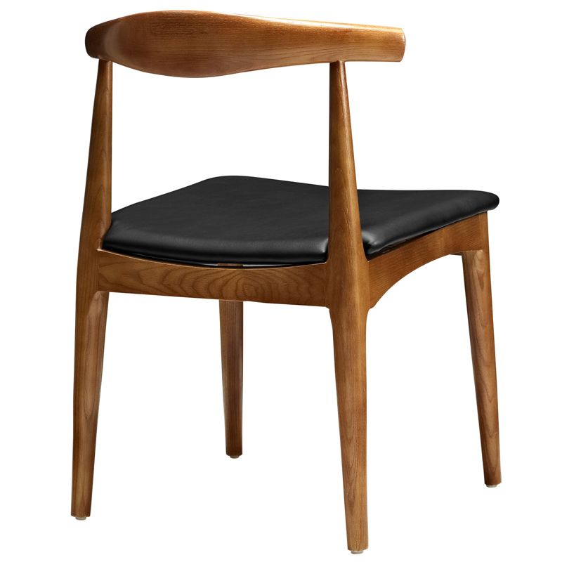Set of 4 Tracy Dining Chairs Black - Modway, 5 of 7