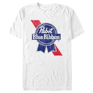 Men's Pabst Rough Logo T-Shirt - 1 of 4