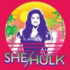 Juniors Womens She-Hulk: Attorney at Law Sun & Muscles Racerback Tank Top - 2 of 4