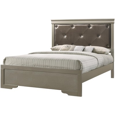 Passion Furniture Lorana And Full Panel Beds : Target