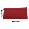 Unique Bargains Pencil Case Canvas Large Capacity Stationery Pen Bag for Office - 2 of 4