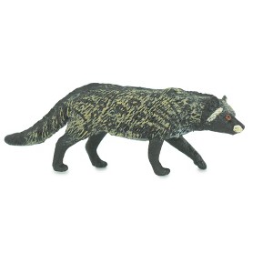 Collectible Wildlife Gifts | African Civet, Hand Painted, Museum Quality, Rubber Animal, Diorama, Toy,  Gift,  3 Inches.  CH831 BB194 - 1 of 4