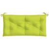 vidaXL Garden Bench Cushion Bright Green 39.4 in.x19.7 in.x2.8 in. Oxford Fabric - 4 of 4