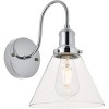 Elegant Lighting Histoire 1 light chrome Wall Sconce - 3 of 4