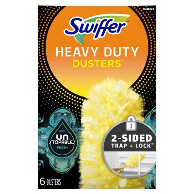 Swiffer Dusters Multi-Surface Heavy Duty Duster Refills, Unstopables Fresh Scent, 6 Count