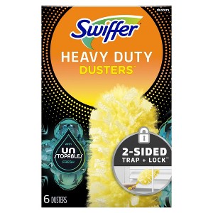 Swiffer Dusters Multi-Surface Heavy Duty Duster Refills, Unstopables Fresh Scent, 6 Count - 1 of 1