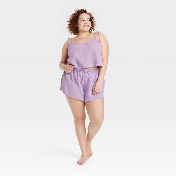 Women's Cotton Gauze Tank Top and Shorts Pajama Set - Colsie™