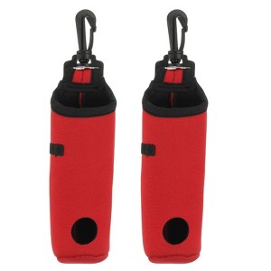 Unique Bargains Neoprene Waist-Mounted Lightweight Golf Ball Carry Bags 2 Pcs - 1 of 4