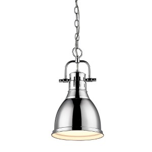Golden Lighting Duncan Small Pendant with Chain - 1 of 1