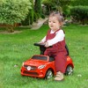 Kids Ride On Push Car, Foot-to-Floor Walking Sliding Toy Car for Toddler with Working Horn, Music, Headlights and Storage - 2 of 4
