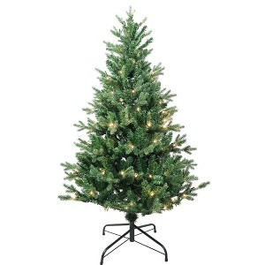 Kurt S. Adler 4.5' Pre-Lit Warm White LED Jackson Pine Tree - 1 of 3