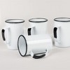 Cinsa 6 Piece Mug Set, 20 Oz, Enamelware Steel Mugs for Indoor & Outdoor, Durable and Reusable, Suitable for Oven - 2 of 4