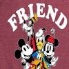 Women's - Disney - Friend Goals Short Sleeve Graphic T-Shirt - 2 of 4