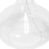 Glass Raindrop Table Lamp with Fabric Shade - Simple Designs - 4 of 4