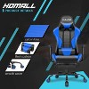 LACOO Gaming Chair Carbon Style Fiber with Massage - 4 of 4