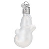 Old World Christmas Blown Glass Ornament for Halloween, Mini Ghost - 3 of 4