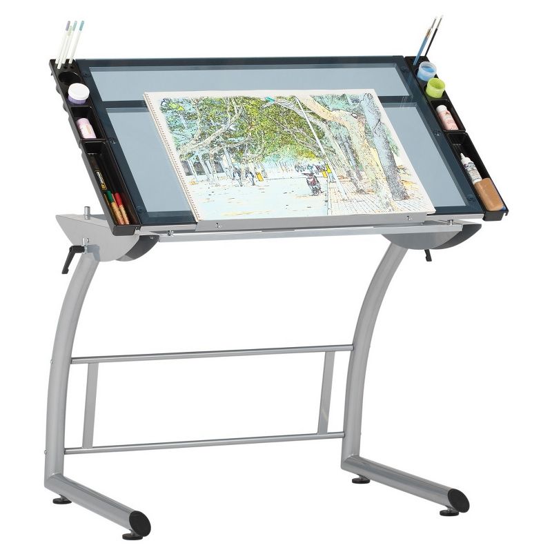 Triflex Drawing Table Soft Silver - Studio Designs, 6 of 10