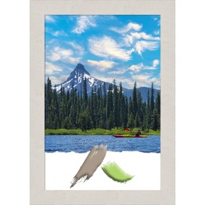 Amanti Art Rustic Plank White Picture Frame - 1 of 4