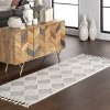 Nuloom Marissa High/Low Diamond Tassel Indoor Area Rug - 2 of 4