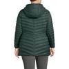 Lands' End Women's Outerwear Wanderweight Ultralight Packable Hooded Long Down Jacket - 2 of 4